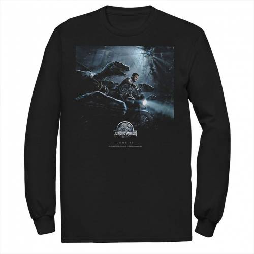 オーウェン ラプターズ Tシャツ 黒色 ブラック 【 JURASSIC WORLD OWEN RAPTORS POSTER TEE / BLACK 】 メンズファッション トップス カットソー｜スニケス