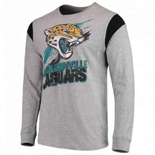 メーカー包装済 楽天市場 G Iii ジースリー ジャクソンビル ジャガーズ レシーバー スリーブ Tシャツ 灰色 グレー 長袖 Sleeve Giii Sports By Carl Banks Heathered Gray Black Wide Receiver Tshirt Jag Grey メンズファッション ト スニケス 送料無料