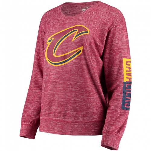 超美品 クリーブランド エラ Era New ニューエラ キャバリアーズ レディースファッション Cav Tshirt Triblend Knit Dye Space Wine Heathered Red Sleeve 長袖 ニューエラ レッド 赤 Tシャツ スリーブ ニット Kkoh111 Www Thelittlepeoplecdcs Com