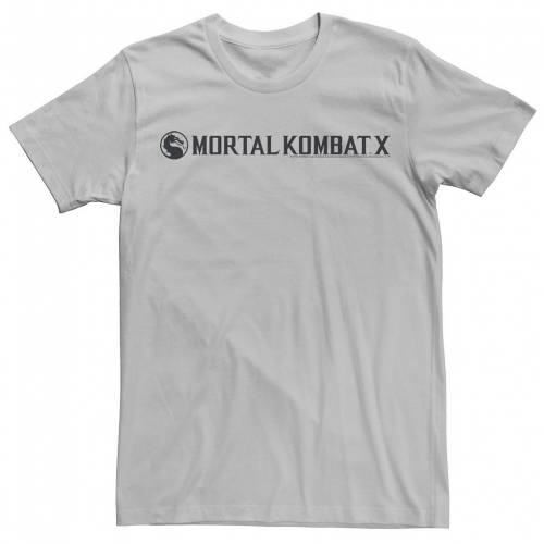 日本最大級 Licensed Character キャラクター ロゴ Tシャツ 銀色 シルバー Silver Licensed Character Mortal Kombat X Simple Logo Tee メンズファッション トップス Tシャツ カットソー 超人気 Unitedpharmacy Com Sa