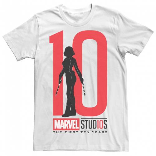 即納 最大半額 楽天市場 Licensed Character キャラクター 黒色 ブラック グラフィック Tシャツ 白色 ホワイト Licensed Character Marvel Studios Black Widow 10 Graphic Tee White メンズファッション トップス Tシャツ カットソ スニケス Seal限定