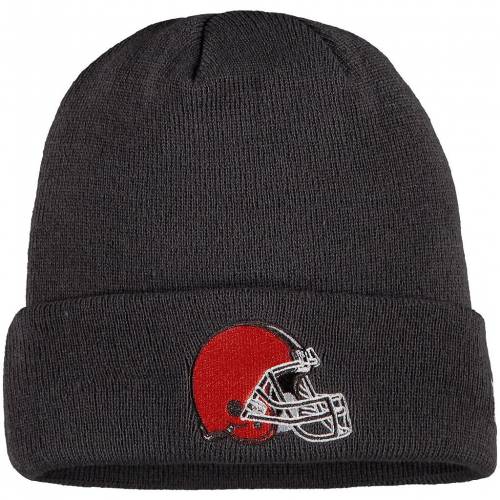 高級感 ニューエラ New Era エラ クリーブランド ブラウンズ ヘルメット ニット ニューエラ Helmet Graphite Basic Cuffed Knit Hat Brn Dark G バッグ キャップ 帽子 メンズキャップ 帽子 超大特価 Www Papermoney World Com