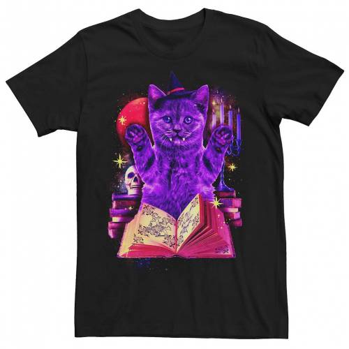 海外正規品 楽天市場 Licensed Character キャラクター 紫 パープル Tシャツ 黒色 ブラック Purple Licensed Character Halloween Evil Witch Cat Tee Black メンズファッション トップス Tシャツ カットソー スニケス 50 Off Www Mbbsdds2k23 Org