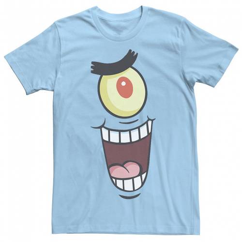 半額品 楽天市場 Licensed Character キャラクター スポンジボブ Tシャツ 青色 ブルー Licensed Character Spongebob Plankton Face Costume Tee Light Blue メンズファッション トップス Tシャツ カットソー スニケス 超目玉 Spectreaircraft Com