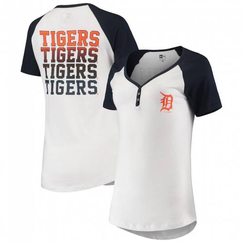 Tシャツ カットソー 格安販売の New ニューエラ Era カットソー Tシャツ トップス レディースファッション Tgr Tshirt Henley White ニューエラ Tシャツ ヘンリー タイガース デトロイト ホワイト 白色 エラ Beachsidecliniccr Com