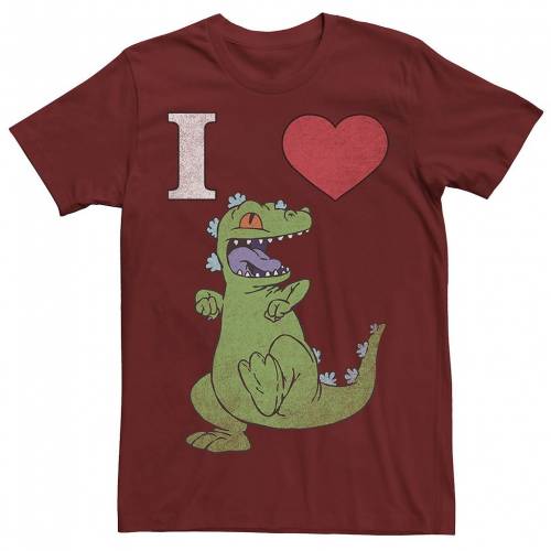 初回限定 楽天市場 Licensed Character キャラクター Tシャツ カーディナル Licensed Character Nickelodeon Rugrats I Love Reptar Tee Cardinal メンズファッション トップス Tシャツ カットソー スニケス 最新コレックション Caronova Sa Com