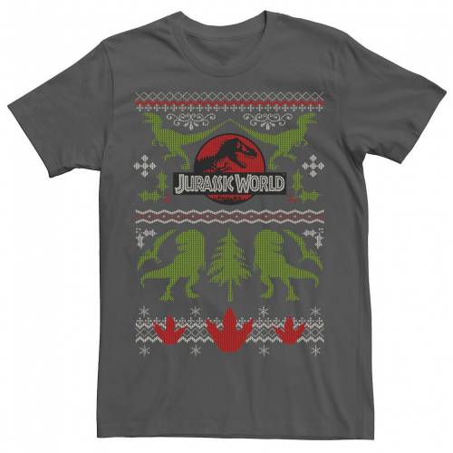 海外正規品 楽天市場 Licensed Character キャラクター トレーナー グラフィック Tシャツ チャコール Licensed Character Jurassic World Dinosaur Xmas Ugly Sweater Graphic Tee Charcoal メンズファッション トップス Tシャツ カッ スニケス 代引不可 海外正規品 楽天市場 Licensed Character キャラクター トレーナー グラフィック Tシャツ チャコール Licensed Character Jurassic World Dinosaur Xmas Ugly Sweater Graphic Tee Charcoal メンズファッション トップス Tシャツ カッ スニケス 代引不可