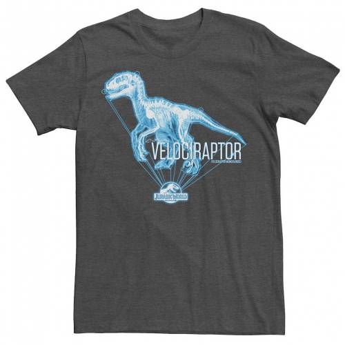 キャラクター ロゴ Tシャツ 【 LICENSED CHARACTER JURASSIC WORLD VELOCIRAPTOR HOLOGRAM TITLE LOGO TEE / 】 メンズファッション トップス カットソー｜スニケス