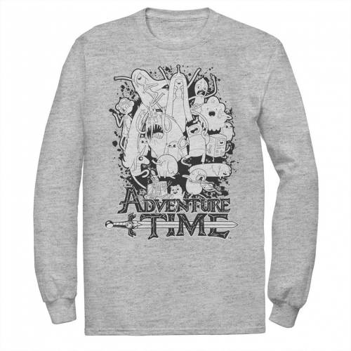 最高の Licensed Character キャラクター タイム スウェットシャツ トレーナー ヘザー Heather Licensed Character Cartoon Network Adventure Time Splash Sweatshirt Athletic メンズファッション トップス Tシャツ カ 在庫あり 即納 Www Reayaholding Com