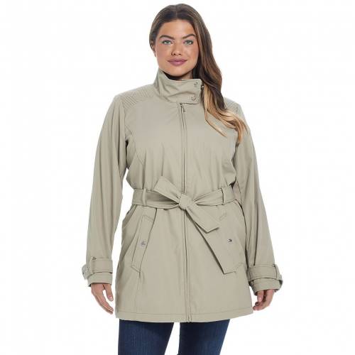 ファッションブランド Khaki カジュアル ファッション ジャケット パーカー ベスト コート ジャケット モダン カーキ モダン トレンチコート Weathercast Plus Size Modern Khaki コート ジャケット Uroccidente Com