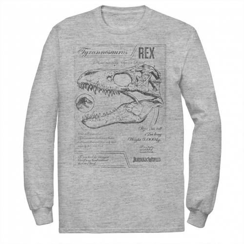 キャラクター ビンテージ ヴィンテージ スリーブ Tシャツ 長袖 【 LICENSED CHARACTER JURASSIC WORLD TWO T-REX VINTAGE GRAPH LONG SLEEVE TEE / 】 メンズファッション トップス カットソー|スニケス