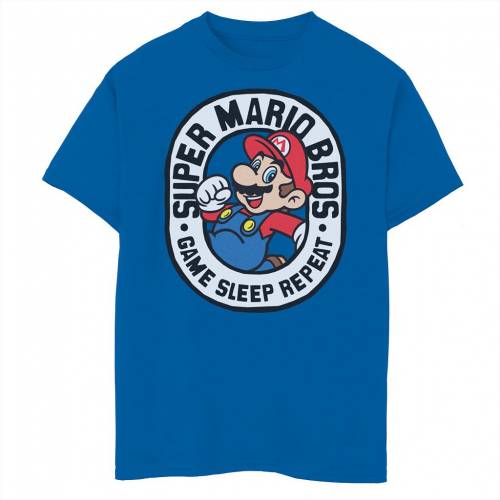 売り切れ必至 楽天市場 Unbranded ゲーム グラフィック Tシャツ Game Unbranded Nintendo Super Mario Bros Sleep Repeat Portrait Graphic Tee Royal キッズ ベビー マタニティ トップス Tシャツ スニケス 驚きの安さ Lexusoman Com