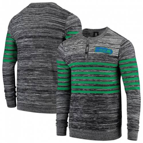 全国組立設置無料 Unbranded 灰色 グレー グレイ シアトル シーホークス ニット スリーブ ヘンリー Tシャツ 長袖 Gray Sleeve Unbranded Retro Marled Knit Henley Tshirt Sea Grey メンズファッション トップス Tシャツ カ 半額品 Tehnolux Me
