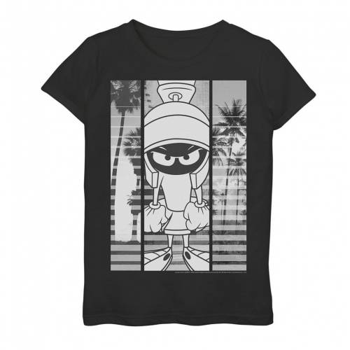 最先端 Licensed Character キャラクター 灰色 グレー グラフィック Tシャツ 黒色 ブラック Licensed Character Looney Tunes Marvin The Martian Grey Scale Panels Graphic Tee Black キッズ ベビー マタニティ トップス 公式店舗 Aicapitalmarketsummit Com