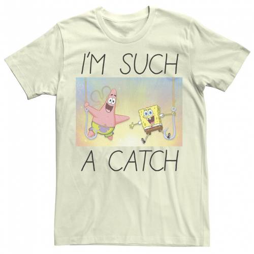 Seal限定商品 Licensed Character キャラクター スポンジボブ Tシャツ ナチュラル I M Licensed Character Spongebob Such A Catch Portrait Tee Natural メンズファッション トップス Tシャツ カットソー 国内最安値 Blog Jotajota Net Br