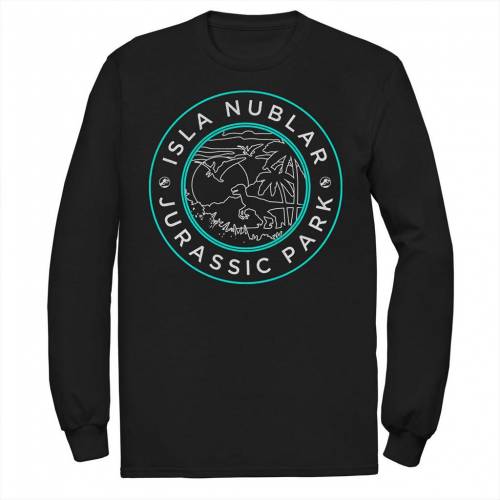 キャラクター パーク Tシャツ 【 LICENSED CHARACTER JURASSIC PARK ISLA NUBLAR BADGE RETRO TEE / 】 メンズファッション トップス カットソー｜スニケス