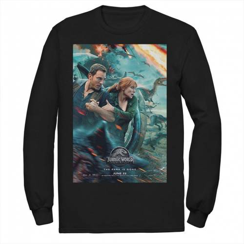 キャラクター オーウェン Tシャツ 【 LICENSED CHARACTER JURASSIC WORLD 2 OWEN CLAIRE MOVIE POSTER TEE / 】 メンズファッション トップス カットソー|スニケス