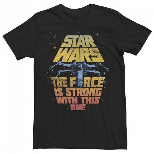 キャラクター Tシャツ スターウォーズ ONE" 【 LICENSED CHARACTER STAR WARS THE FORCE IS STRONG WITH THIS TEE / 】 メンズファッション トップス カットソー｜スニケス 14,162円