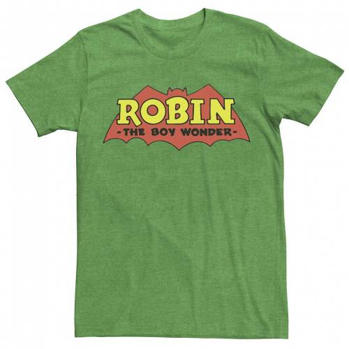 肌触りがいい 楽天市場 Dc Comics ディーシー コミックス メンズ クラシック ロゴ Tシャツ ヘザー Dc Heather Comics Mens Robin The Wonder Classic Logo Tee Kelly メンズファッション トップス Tシャツ カットソー スニケス 限定価格セール