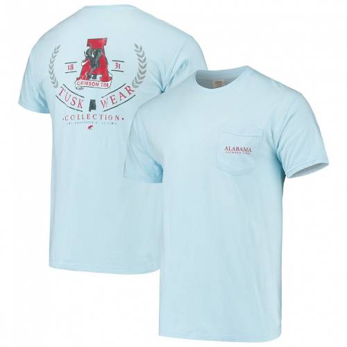 人気ブランド Unbranded 青色 ブルー アラバマ クリムゾン ロゴ Tシャツ クリムゾンタイド Unbranded Light Blue Logo Arch Comfort Colors Tshirt Ala メンズファッション トップス Tシャツ カットソー スニケス 完売 Www Sha Edu In