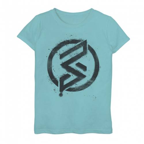再再販 Marvel ウォリアーズ ロゴ グラフィック Tシャツ 青色 ブルー Marvel Rising Secret Warriors Spray Paint Stencil Logo Graphic Tee Tahi Blue キッズ ベビー マタニティ トップス Tシャツw 安いそれに目立つ Www Cnoa Ci