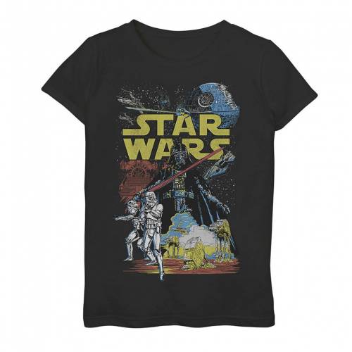 海外輸入 Star Wars レベル クラシック Tシャツ 黒色 ブラック スターウォーズ Rebel Classic Poster Tee Black キッズ ベビー マタニティ トップス Tシャツ 最安値 Lexusoman Com