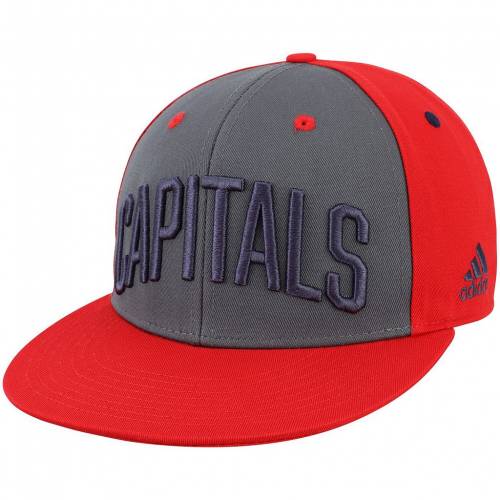 アディダス カジュアル ファッション アディダス Adidas ワシントン キャピタルズ チーム スナップバック バッグ キャップ キャップ 帽子 灰色 グレー Team Snapback Adidas Gray Red Sport Large Hat Cap Grey バッグ キャップ 帽子 メ