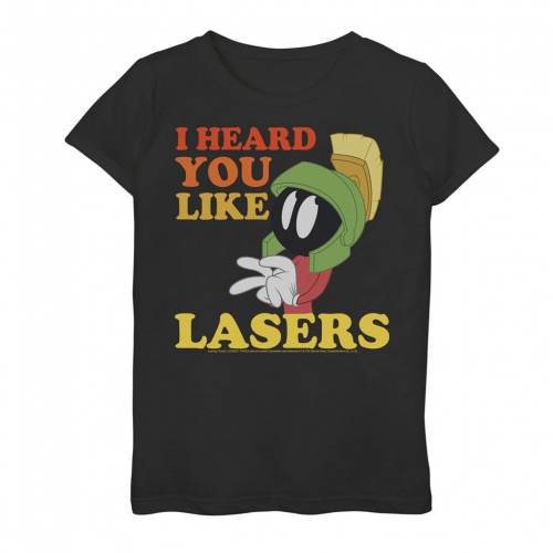 超人気の 楽天市場 Licensed Character キャラクター グラフィック Tシャツ 黒色 ブラック Licensed Character Loonet Tunes Marvin Lasers Sarcasm Text Graphic Tee Black キッズ ベビー マタニティ トップス Tシャツ スニケス 日本製 Www Lexusoman Com