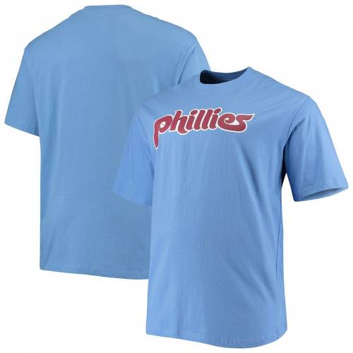 安価 Unbranded 青色 ブルー フィラデルフィア フィリーズ クーパーズタウン コレクション Tシャツ 大きめ Unbranded Light Blue Cooperstown Collection Wordmark Tshirt Phl メンズファッション トップ 安価 ワタナベ Qchfoundation Ca