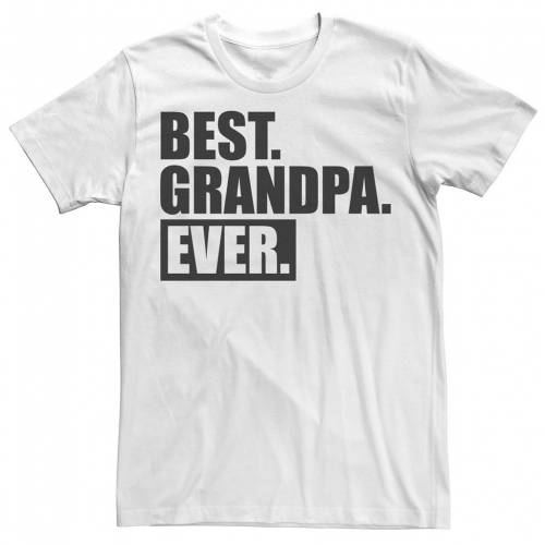 売れ筋 Licensed Character キャラクター グラフィック Tシャツ 白色 ホワイト Licensed Character Best Grandpa Ever Bold Text Graphic Tee White メンズファッション トップス Tシャツ カットソー 魅了 Blog Jotajota Net Br