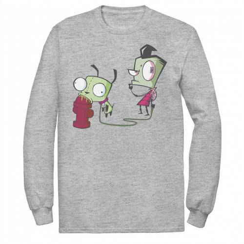 ニコロデオン ファイア スリーブ グラフィック Tシャツ 長袖 【 NICKELODEON INVADER ZIM WALKING GIR FIRE HYDRANT PORTRAIT LONG SLEEVE GRAPHIC TEE / 】 メンズファッション トップス カットソー|スニケス