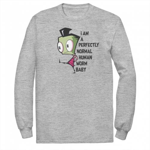 ニコロデオン ロゴ スリーブ グラフィック Tシャツ 長袖 【 NICKELODEON INVADER ZIM AND GIR WATERCOLOR PORTRAIT LOGO LONG SLEEVE GRAPHIC TEE / 】 メンズファッション トップス カットソー|スニケス