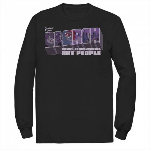 キャラクター スリーブ グラフィック Tシャツ 長袖 【 LICENSED CHARACTER INVADER ZIM GREETINGS FROM BLORCH LONG SLEEVE GRAPHIC TEE / 】 メンズファッション トップス カットソー｜スニケス 15,975円