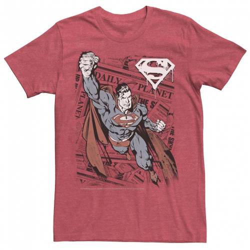 ディーシーコミックス ディーシー コミックス Tシャツ 【 DC COMICS SUPERMAN DAILY PLANET BACKGROUND POSTER TEE / 】 メンズファッション トップス カットソー｜スニケス