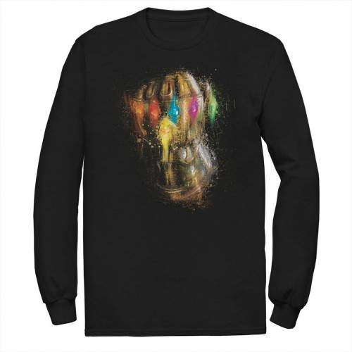 マーベル スリーブ グラフィック Tシャツ 長袖 【 MARVEL AVENGERS ENDGAME GAUNTLET PAINTING LONG SLEEVE GRAPHIC TEE / 】 メンズファッション トップス カットソー｜スニケス