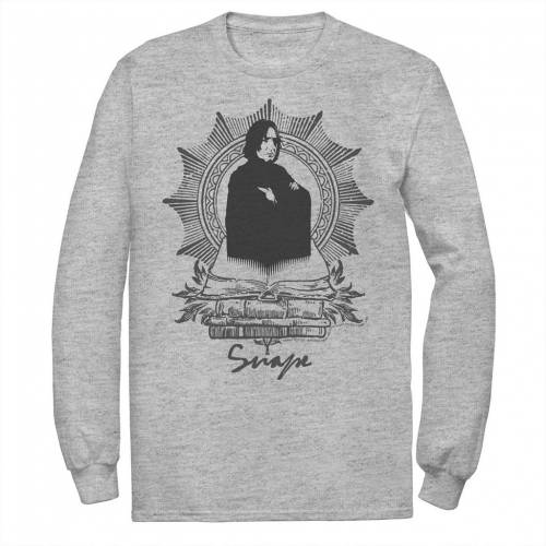 ハリーポッター 本 スリーブ グラフィック Tシャツ 長袖 【 HARRY POTTER SNAPE BOOKS PORTRAIT LONG SLEEVE GRAPHIC TEE / 】 メンズファッション トップス カットソー｜スニケス 14,910円