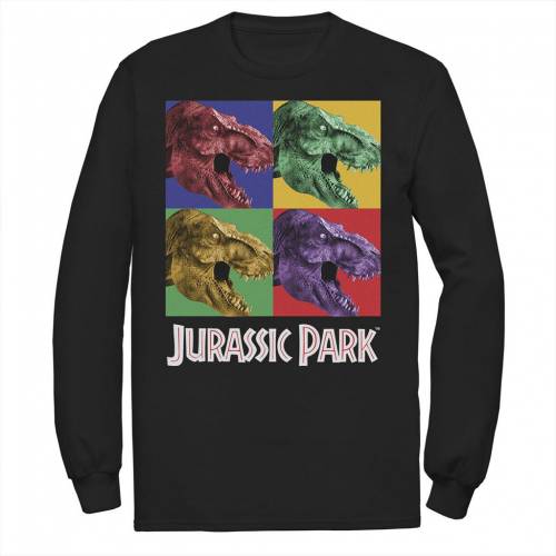 キャラクター パーク アート Tシャツ 【 LICENSED CHARACTER JURASSIC PARK FOUR SQUARE DINO POP ART STYLE TEE / 】 メンズファッション トップス カットソー｜スニケス