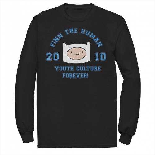 キャラクター タイム 子供用 スリーブ Tシャツ 長袖 【 LICENSED CHARACTER ADVENTURE TIME FINN THE HUMAN YOUTH CULTURE FOREVER LONG SLEEVE TEE / 】 メンズファッション トップス カットソー｜スニケス 15,762円