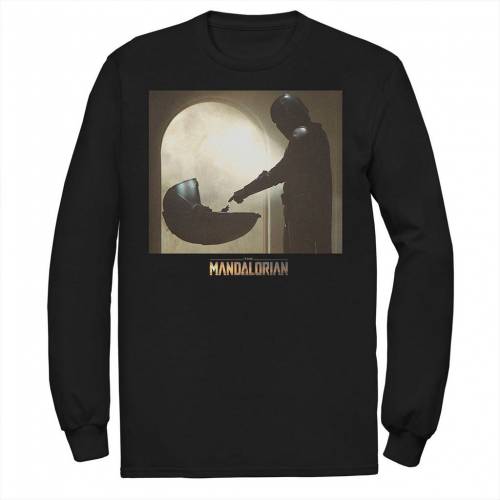 キャラクター ロゴ Tシャツ スターウォーズ 【 LICENSED CHARACTER STAR WARS THE MANDALORIAN CHILD SCENE LOGO TEE / 】 メンズファッション トップス カットソー｜スニケス