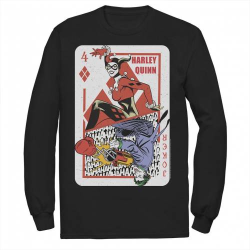 ディーシーコミックス ディーシー コミックス メンズ Tシャツ 【 DC COMICS MENS HARLEY QUINN JOKER PLAYING CARD TEE / 】 メンズファッション トップス カットソー|スニケス
