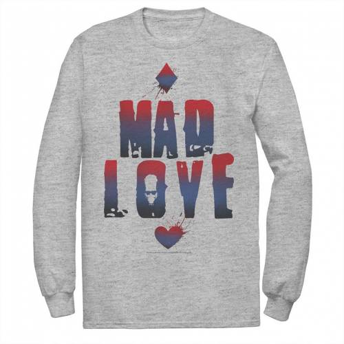ディーシーコミックス ディーシー コミックス メンズ Tシャツ 【 DC COMICS MENS BATMAN HARLEY QUINN AND JOKER MAD LOVE TEXT TEE / 】 メンズファッション トップス カットソー|スニケス