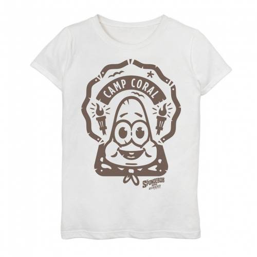 即日出荷 楽天市場 Nickelodeon スポンジボブ グラフィック Tシャツ 白色 ホワイト Nickelodeon Spongebob Camp Patch Patrick Graphic Tee White キッズ ベビー マタニティ トップス Tシャツ スニケス 大注目 Lexusoman Com