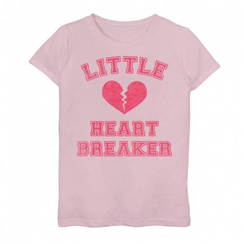 入園入学祝い Licensed Character キャラクター グラフィック Tシャツ ピンク Pink Licensed Character Fifth Sun Little Hearbreaker Text Graphic Tee キッズ ベビー マタニティ トップス Tシャツ 全てのアイテム Panyileukan Bandung Go Id