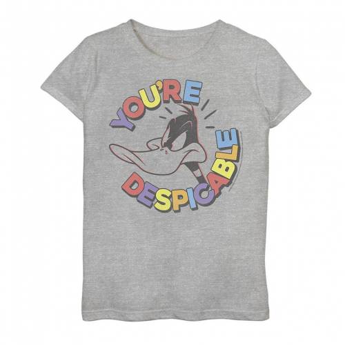 半額品 楽天市場 Licensed Character キャラクター グラフィック Tシャツ ヘザー Heather Licensed Character Looney Tunes Daffy Duck Retro Despicable Poster Graphic Tee キッズ ベビー マタニティ トップス Tシャツ スニケス 肌触りがいい Prestomaalaus Fi