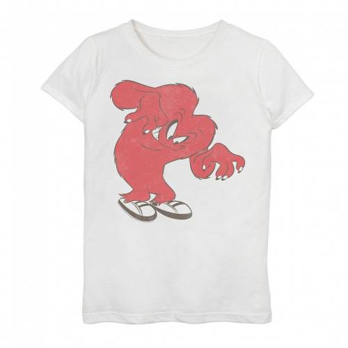人気ブランド 楽天市場 Licensed Character キャラクター グラフィック Tシャツ 白色 ホワイト Licensed Character Looney Tunes Gossamer Simple Portrait Graphic Tee White キッズ ベビー マタニティ トップス Tシャツ スニケス 超歓迎 Lexusoman Com