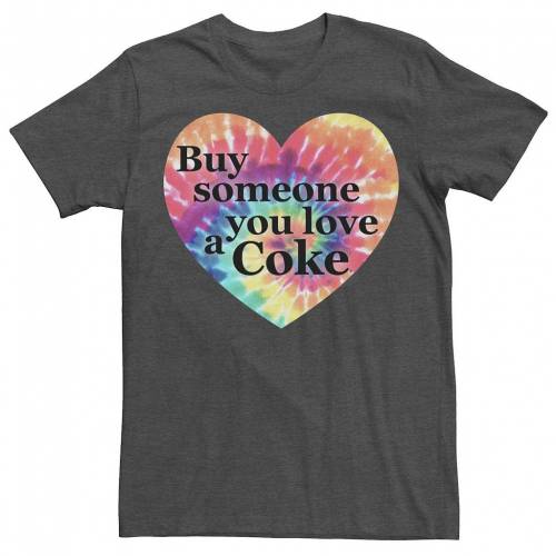 超特価sale開催 Licensed Character キャラクター ネクタイ Tシャツ チャコール ヘザー Heather Licensed Character Adult Cocacola Pride Buy Someone You Love A Coke Tie Dye Heart Tee Charcoal メンズファッション トップス Tシャ 素敵でユニークな 超特価sale開催 Licensed Character キャラクター ネクタイ Tシャツ チャコール ヘザー Heather Licensed Character Adult Cocacola Pride Buy Someone You Love A Coke Tie Dye Heart Tee Charcoal メンズファッション トップス Tシャ 素敵でユニークな