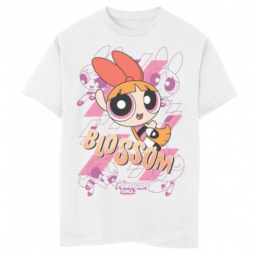 即日出荷 楽天市場 Licensed Character キャラクター グラフィック Tシャツ 白色 ホワイト Licensed Character Cartoon Network Powerpuff S Blossom Poses Graphic Tee White キッズ ベビー マタニティ トップス Tシャツ スニケス 配送員設置送料無料