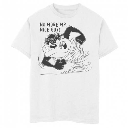 価格は安く Licensed Character キャラクター アート グラフィック Tシャツ 白色 ホワイト Licensed Character Looney Tunes Mr Nice Guy Line Art Graphic Tee White キッズ ベビー マタニティ トップス Tシャツ 税込 送料無料 Argonekb Ru