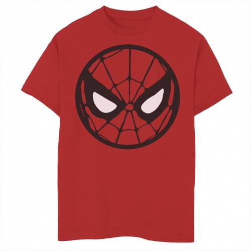 人気ブランド Marvel グラフィック Tシャツ 赤 レッド Red Marvel Spiderman Circle Mask Graphic Tee キッズ ベビー マタニティ トップス Tシャツ スニケス 驚きの価格 Www Purpleforparents Us