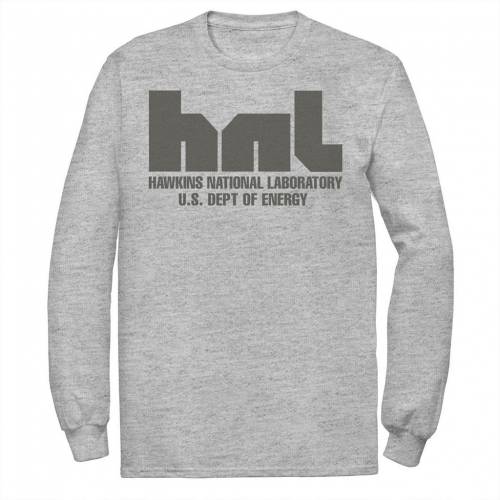 キャラクター ロゴ Tシャツ ヘザー 【 LICENSED CHARACTER STRANGER THINGS HNL HAWKINS NATIONAL LABORATORY LOGO TEE / ATHLETIC HEATHER 】 メンズファッション トップス カットソー|スニケス
